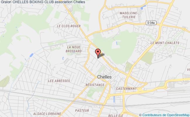 plan association Chelles Boxing Club Chelles