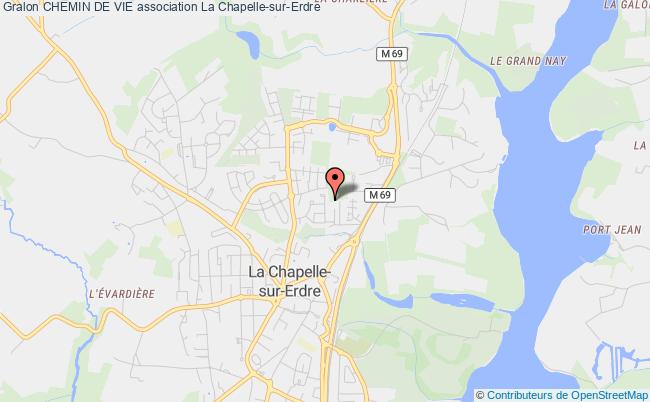 plan association Chemin De Vie La Chapelle-sur-Erdre