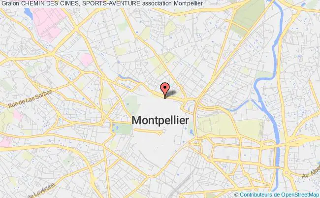 plan association Chemin Des Cimes, Sports-aventure Montpellier