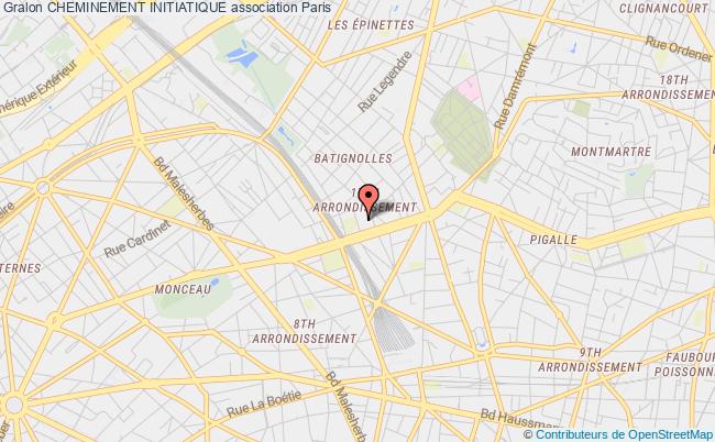 plan association Cheminement Initiatique Paris