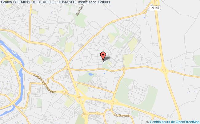plan association Chemins De Reve De L'humanite Poitiers