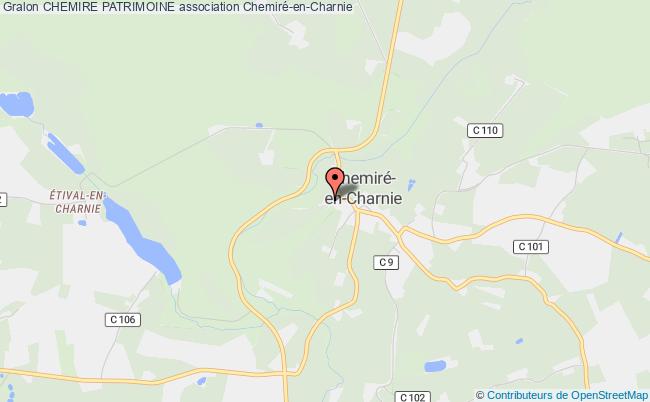 plan association Chemire Patrimoine Chemiré-en-Charnie