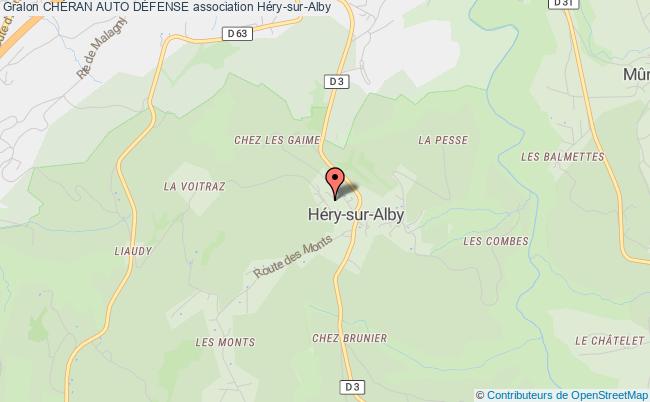 plan association ChÉran Auto DÉfense Héry-sur-Alby