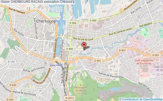 plan association Cherbourg Racing Cherbourg-Octeville