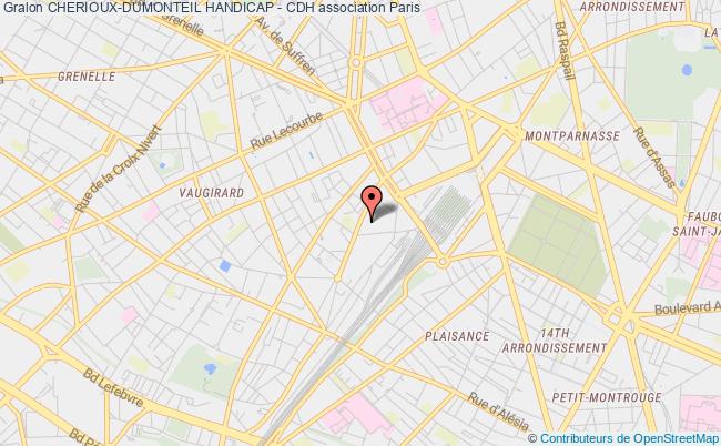plan association Cherioux-dumonteil Handicap - Cdh Paris