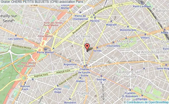 plan association Chers Petits Bleuets (cpb) Paris