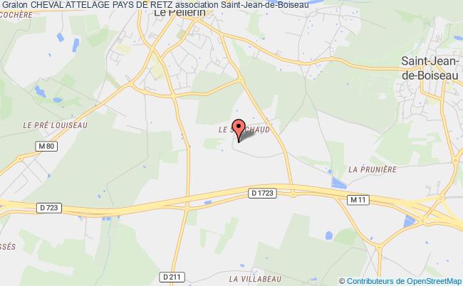 plan association Cheval Attelage Pays De Retz Saint-Jean-de-Boiseau