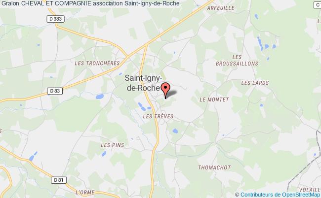 plan association Cheval Et Compagnie Saint-Igny-de-Roche