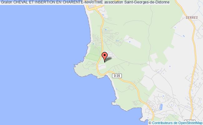 plan association Cheval Et Insertion En Charente-maritime Saint-Georges-de-Didonne