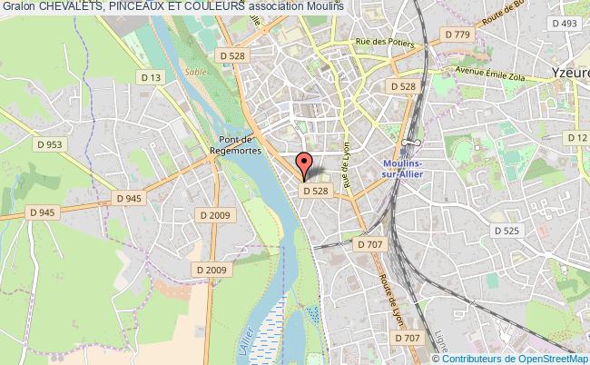plan association Chevalets, Pinceaux Et Couleurs 