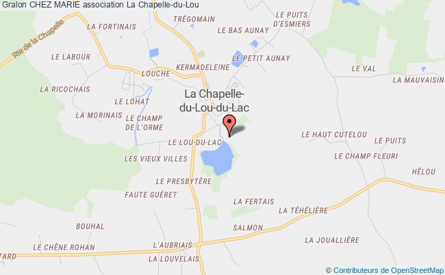 plan association Chez Marie Lou-du-Lac