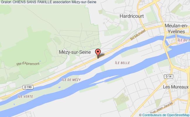 plan association Chiens Sans Famille Mézy-sur-Seine