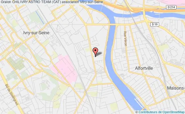 plan association Chilivry Astro Team (cat) Vitry-sur-Seine