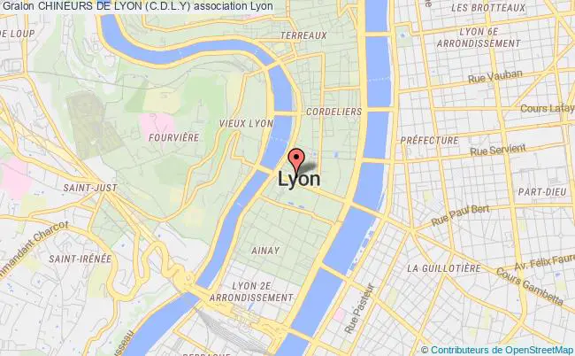 plan association Chineurs De Lyon (c.d.l.y) Lyon