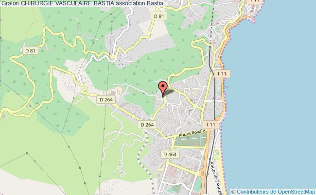 plan association Chirurgie Vasculaire Bastia Bastia