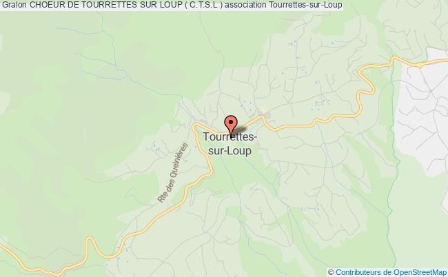 plan association Choeur De Tourrettes Sur Loup ( C.t.s.l ) Tourrettes-sur-Loup