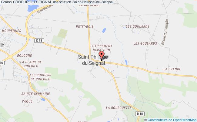 plan association Choeur Du Seignal Saint-Philippe-du-Seignal