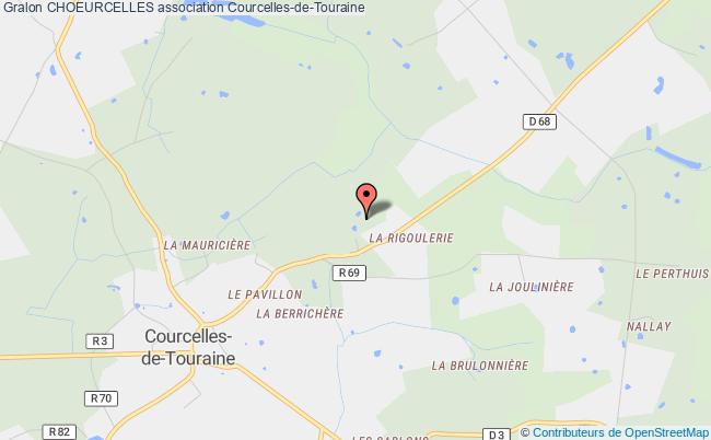 plan association Choeurcelles Courcelles-de-Touraine