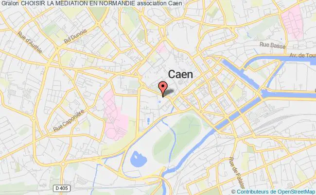 plan association Choisir La Mediation En Normandie Caen