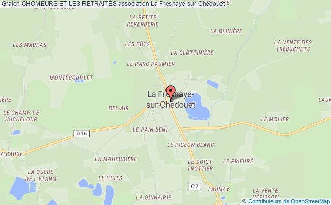 plan association Chomeurs Et Les RetraitÉs Fresnaye-sur-Chédouet