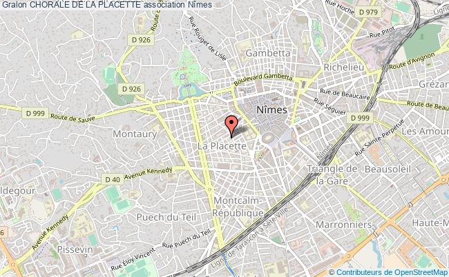 CHORALE DE LA PLACETTE