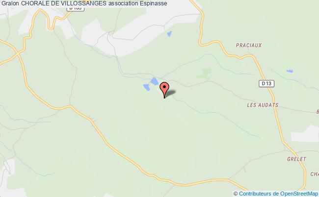 CHORALE DE VILLOSSANGES