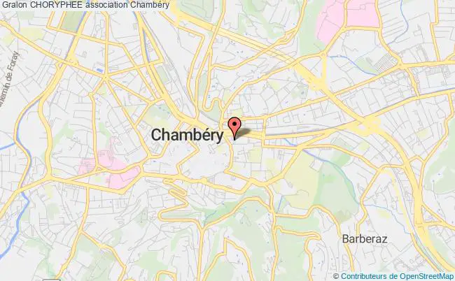 plan association Choryphee Chambéry