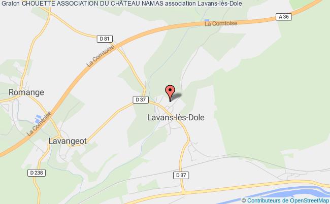 plan association Chouette Association Du ChÂteau Namas Lavans-lès-Dole