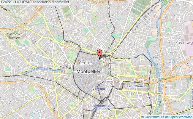 plan association Chourmo Montpellier