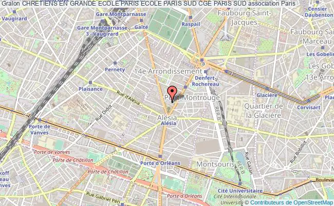 plan association Chretiens En Grande Ecole Paris Ecole Paris Sud Cge Paris Sud Paris