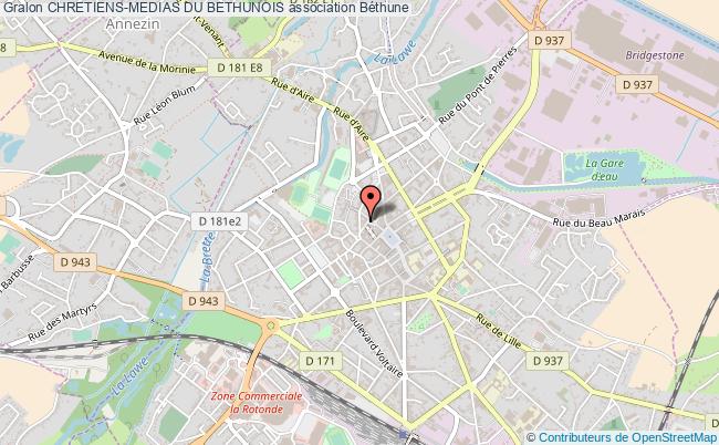 plan association Chretiens-medias Du Bethunois 