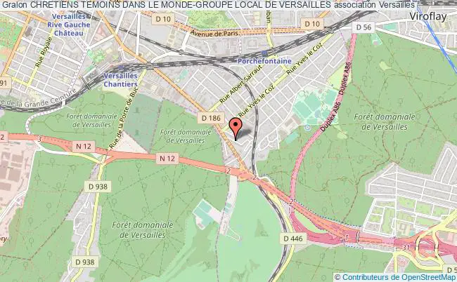 plan association Chretiens Temoins Dans Le Monde-groupe Local De Versailles Versailles