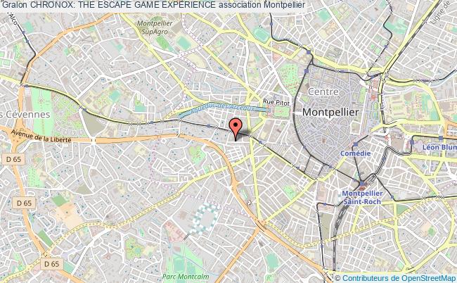plan association Chronox: The Escape Game Experience Montpellier