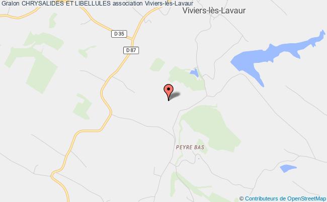 plan association Chrysalides Et Libellules Viviers-lès-Lavaur