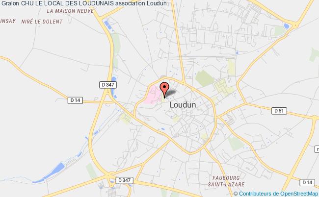 plan association Chu Le Local Des Loudunais Loudun