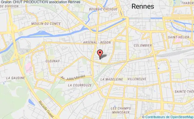 plan association Chut Production Rennes