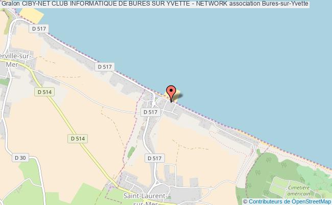 plan association Ciby-net Club Informatique De Bures Sur Yvette - Network Bures-sur-Yvette
