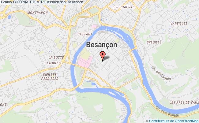 plan association Ciconia Theatre Besançon