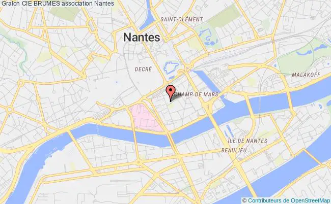 plan association Cie Brumes Nantes