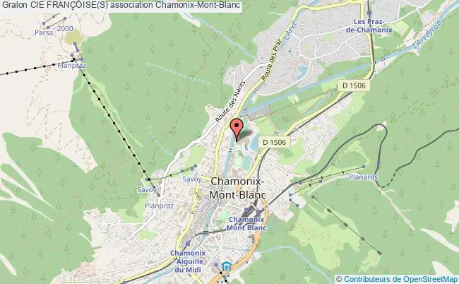plan association Cie FranÇoise(s) Chamonix-Mont-Blanc