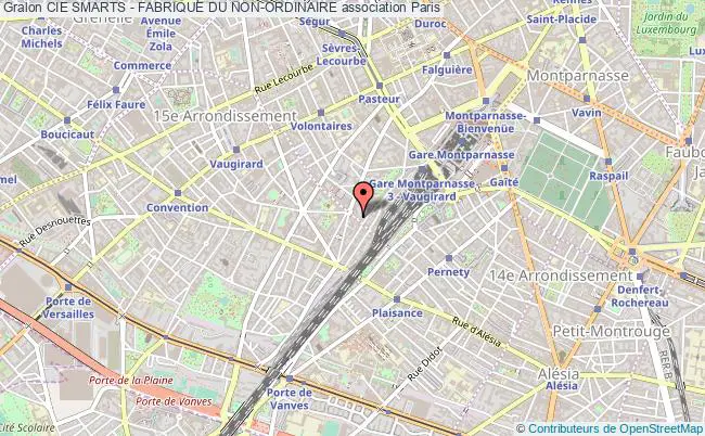 plan association Cie Smarts - Fabrique Du Non-ordinaire Paris