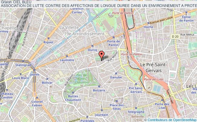 plan association Ciel Bleu
Association De Lutte Contre Des Affections De Longue Duree Dans Un Environnement A Proteger Paris