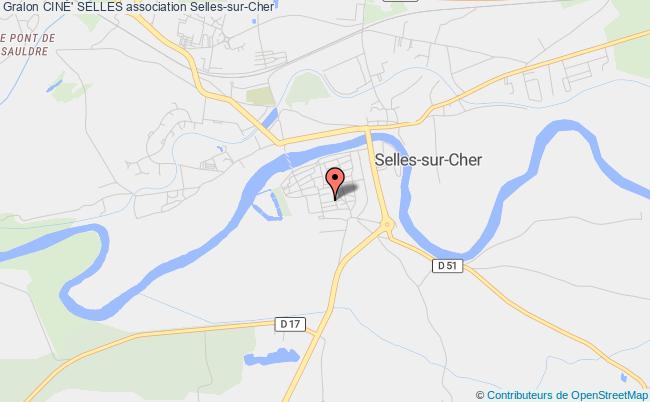 plan association CinÉ' Selles Selles-sur-Cher