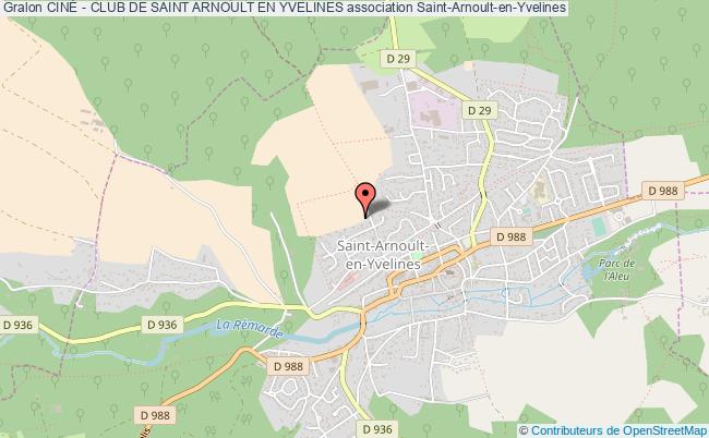 plan association CinÉ - Club De Saint Arnoult En Yvelines Saint-Arnoult-en-Yvelines
