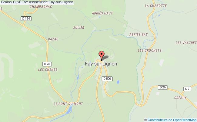 plan association Cinefay Fay-sur-Lignon