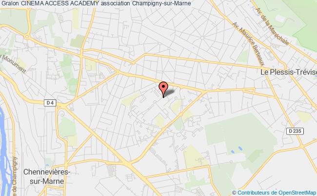 plan association Cinema Access Academy Champigny-sur-Marne