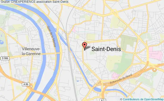 plan association CinÉxpÉrience Saint-Denis