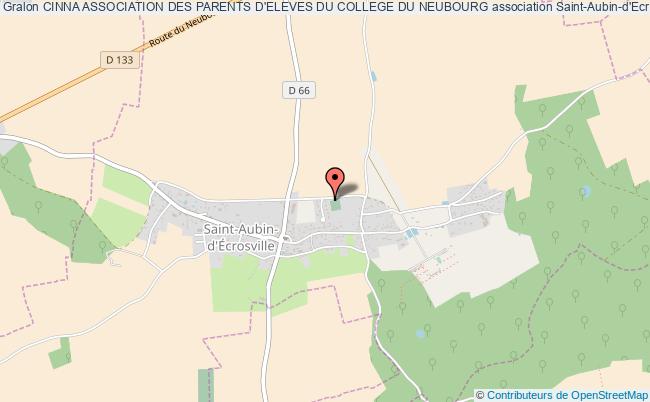 plan association Cinna Association Des Parents D'eleves Du College Du Neubourg Saint-Aubin-d'Écrosville