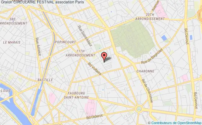 plan association Circulaire Festival Paris