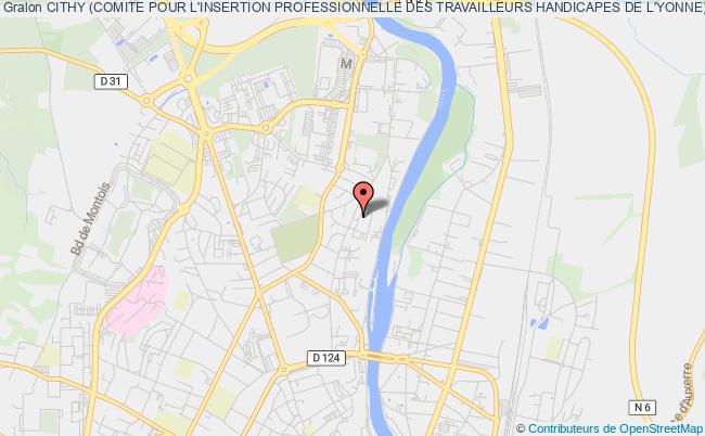 plan association Cithy (comite Pour L'insertion Professionnelle Des Travailleurs Handicapes De L'yonne) Auxerre